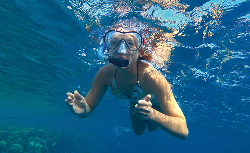 SUP＆シュノーケリング(6月中旬～10月上旬)